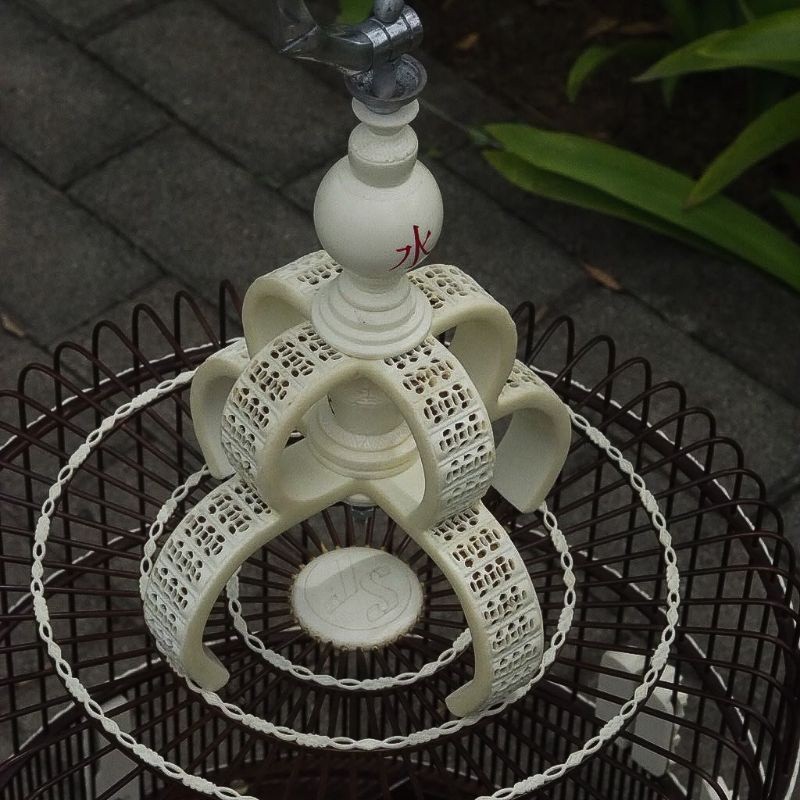 Pion Sangkar Anis/Murai Batu Resin Tahan Lama