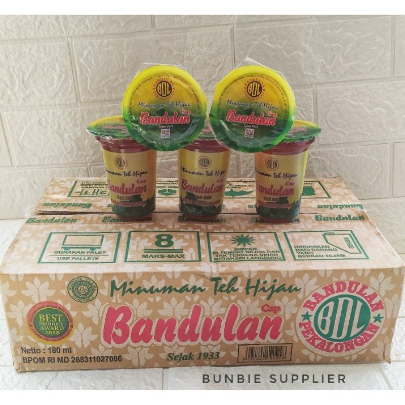 

BANDULAN Teh Hijau 160ml / Minuman Teh Hijau BANDULAN / Teh Minuman Melati / Bandulan Teh Melati /