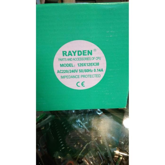 Terlaris Fan Rayden 120X120X38 Original Ac 220/240V Bagus
