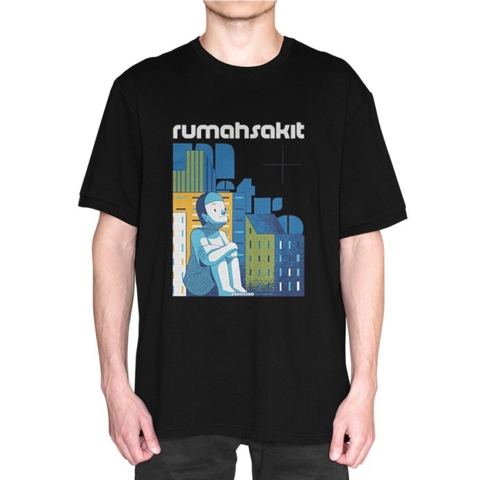 Ready TShirt Band Rumah Sakit Metro Black