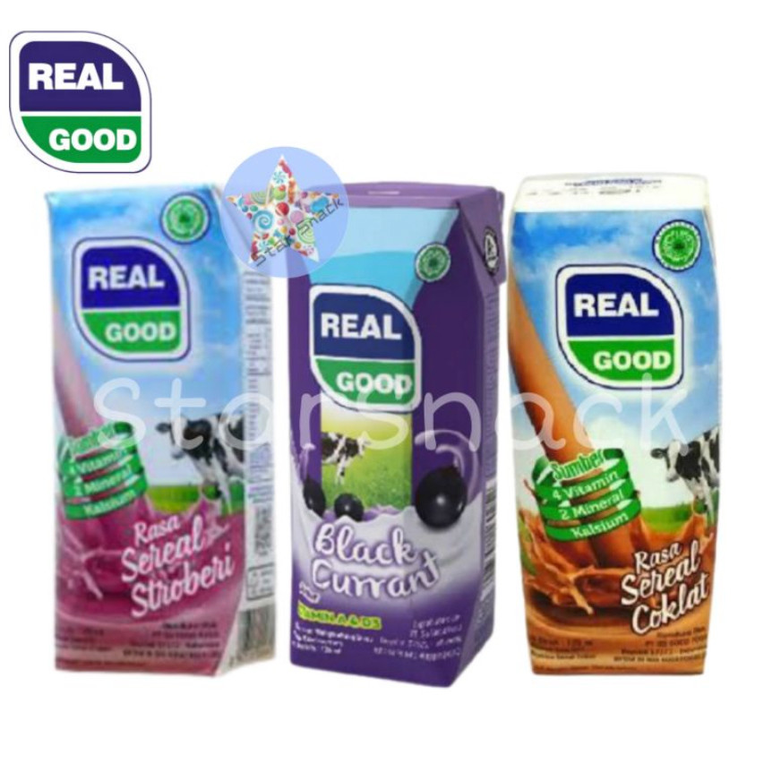 

[GROSIR!!] Real Good KOTAK 1 Dus Isi 40 X 125ml - Susu Uht Grosir Murah