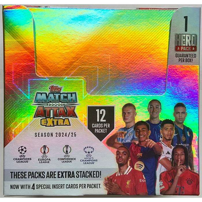2024/2025 Topps Match Attax Extra UEFA Champions League (24/25) Trading Cards - Booster Box