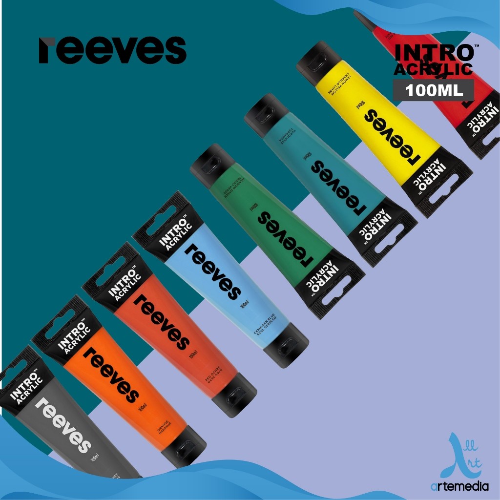 

Reeves Acrylic Intro 100ml Acrylic Paint Color Cat Akrilik