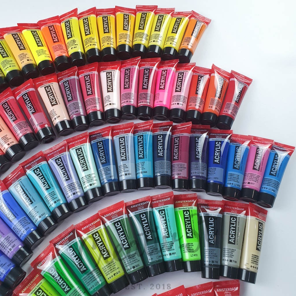 

Amsterdam Cat Acrylic Paint 20 Ml Cat Akrilik Lukis 20 Ml Part 2 Satuan