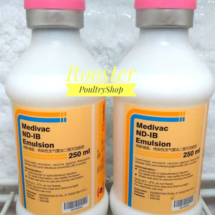 Vaksin Ayam Medivac ND IB EMULSION 250ml