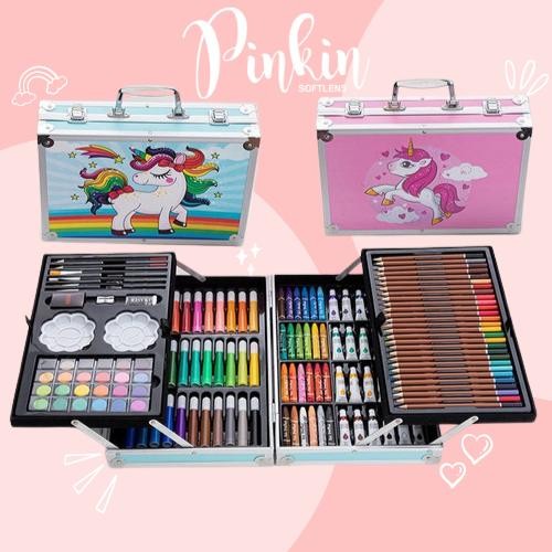 

Art - Crayon Art Set Crayon Mewarnai Anak Alat Lukis Sekolah 145 Pcs