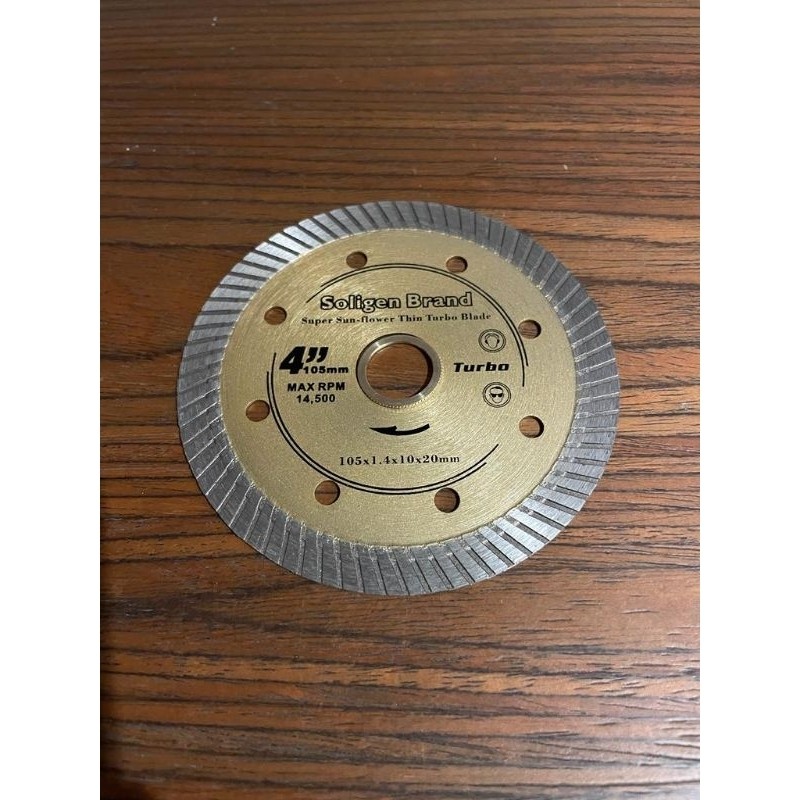 Diamond wheel mata pisau potong granit Turbo SOLIGEN