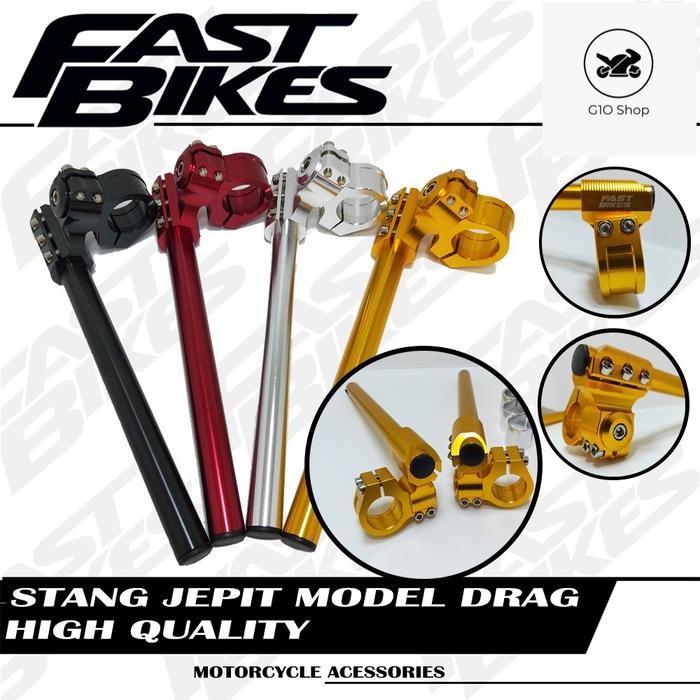 PREMIUM Stang Jepit Model NUI Motor Ninja R RR , Vixion, Satria FU , GSX