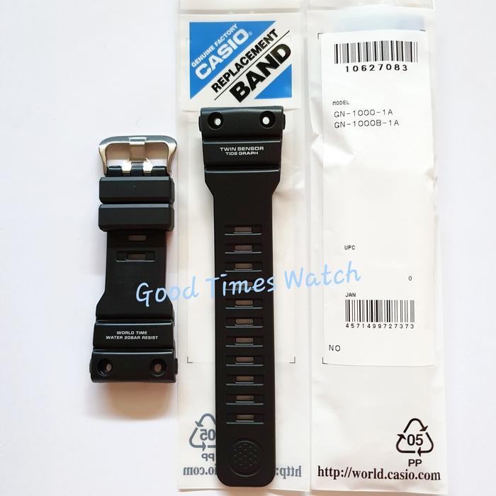 Strap G-Shock Gn-1000 Gn 1000 Gn 1000B Casio Original