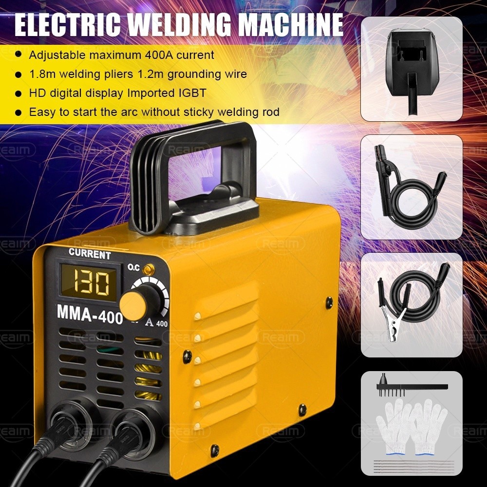 REAIM MMA-250 Mesin Las Inverter 450 Watt Mesin Las Listrik Murah Mini Kecil Inverter