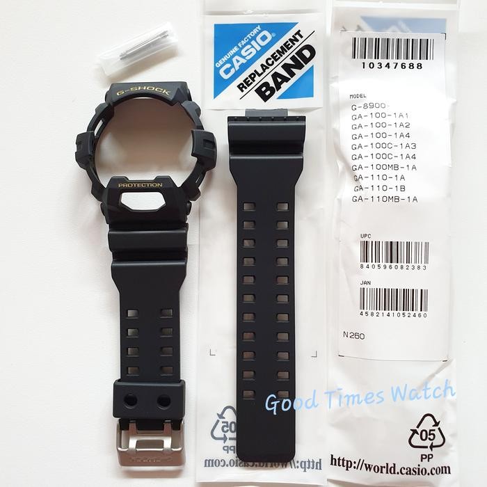 Paket Strap Bezel G-Shock G-8900-1Dr Gr 8900 Gw 8900 Casio Original