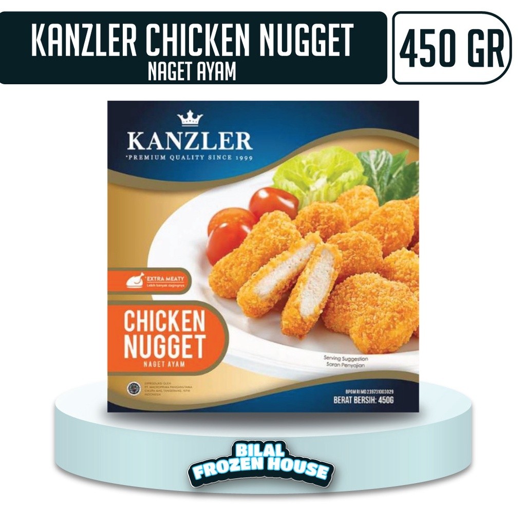 

Kanzler Chicken Nugget 450gr - Nugget Ayam Kanzler