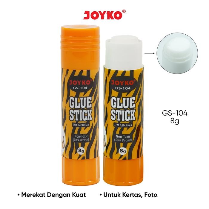 

Neosign - Joyko Glue Stick 8G Animal Lem Batang Stik Joyko Motif Hewan Kecil Anak Gs-104 Box [24Pcs]