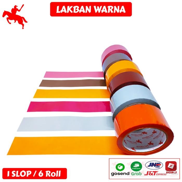

Neosign - Lakban Warna Ksatria Tape 80 Yard (1 Slop)
