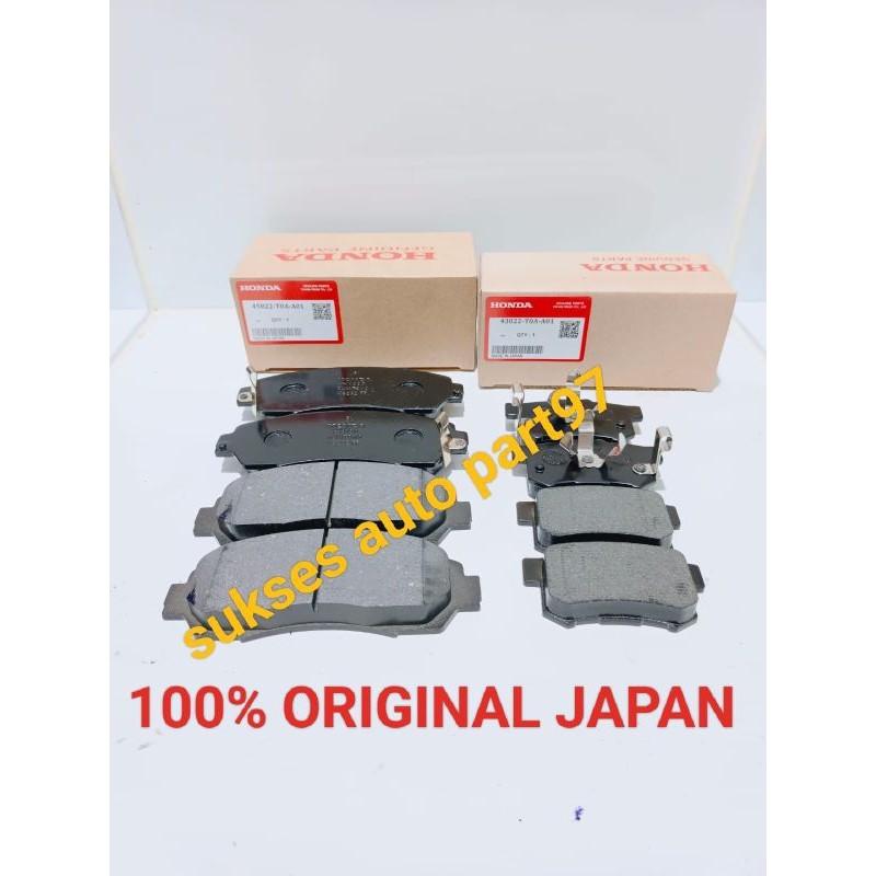 Brake Pad Kampas Rem Depan Belakang Honda All New CRV Gen4 Gen 4 2013-2017Original