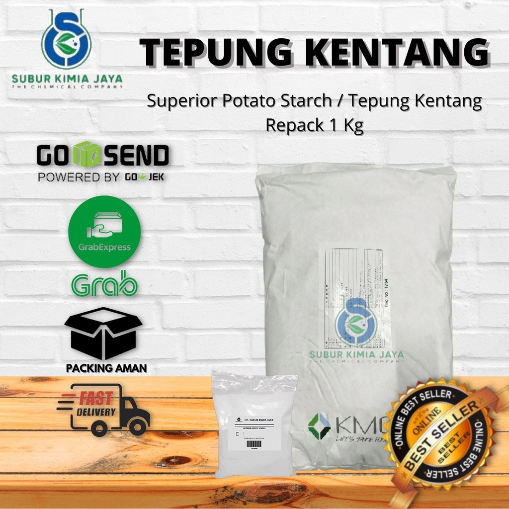 

Superior Potato Starch / Tepung Kentang KMC Ex Denmark 1 Kg