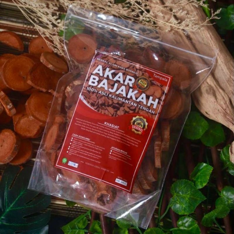 

AKAR BAJAKAH TAMPALA MERAH 250G, ready stok, minuman teh herbal asli Kalimantan.