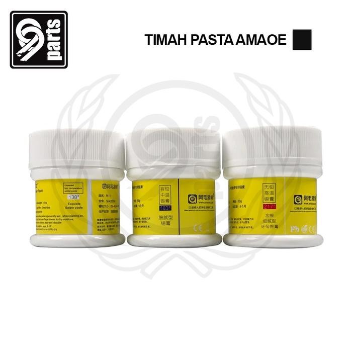 Timah Pasta Amaoe M11 Low Temp 138 / Timah Pasta Medium AmaoeM13 190
