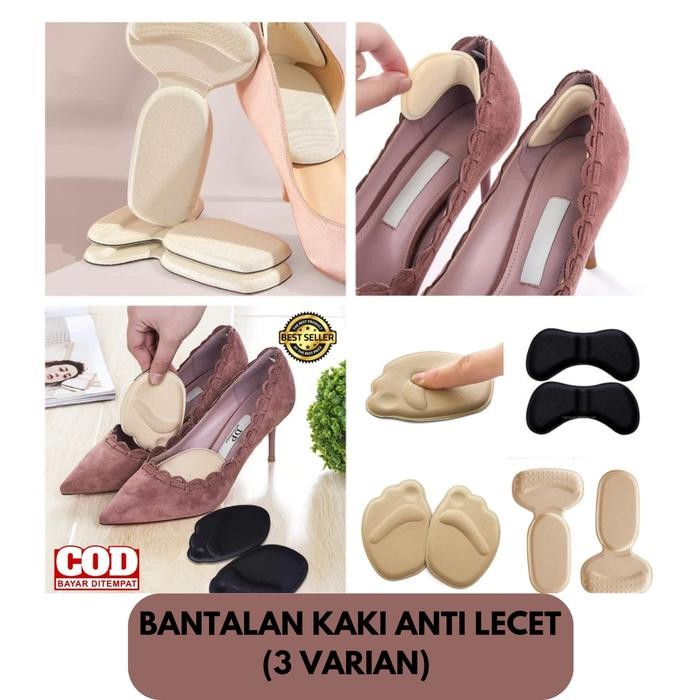 Bantalan Sepatu Busa Pelindung Tumit Pad Anti Lecet Insole Sepatu Heel