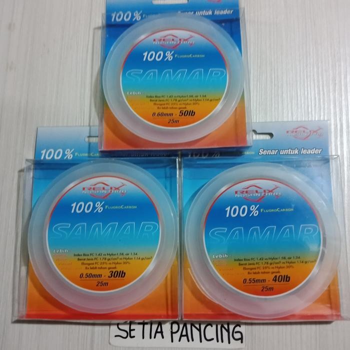 senar leader relix nusantara samar 30lb 40lb 50lb