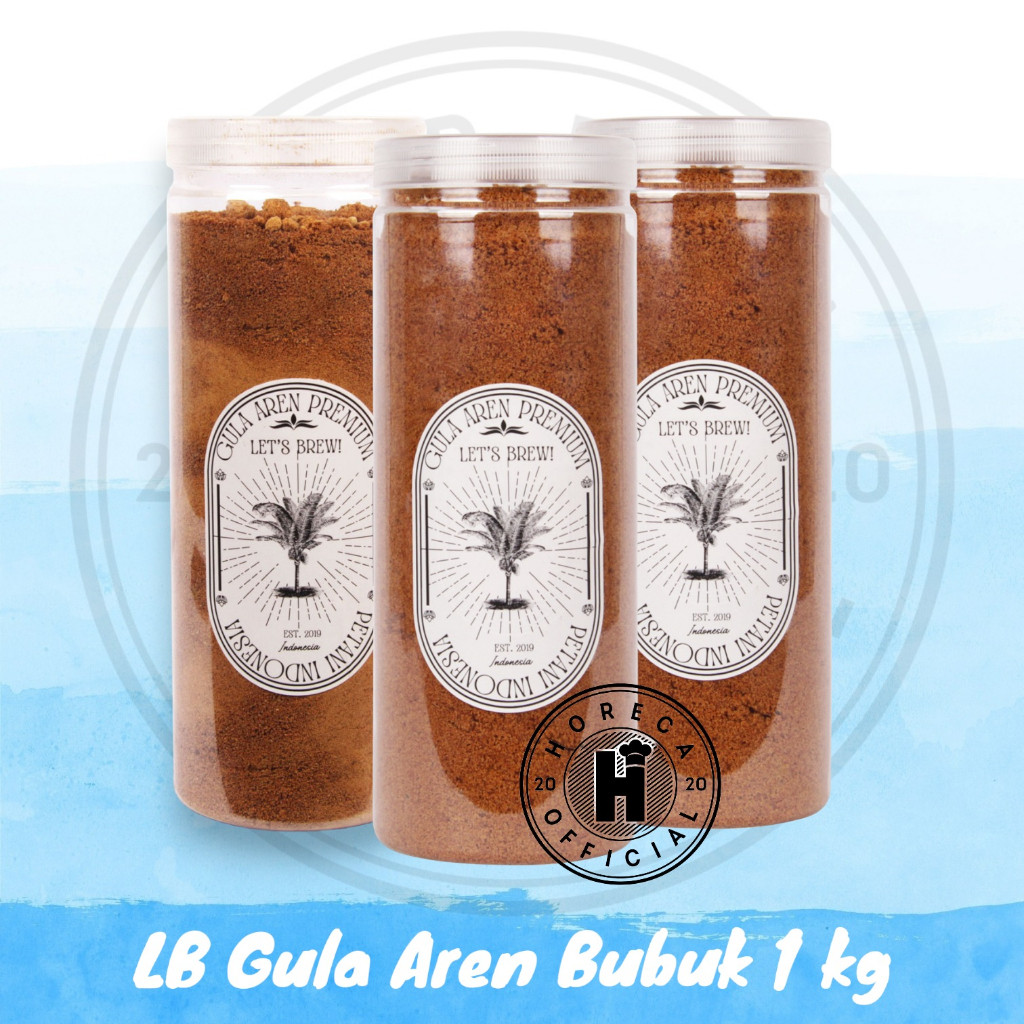 

LET'S BREW GULA AREN BUBUK 1KG LETS BREW PALM SUGAR 1000 GR GULA MERAH BROWN SUGAR