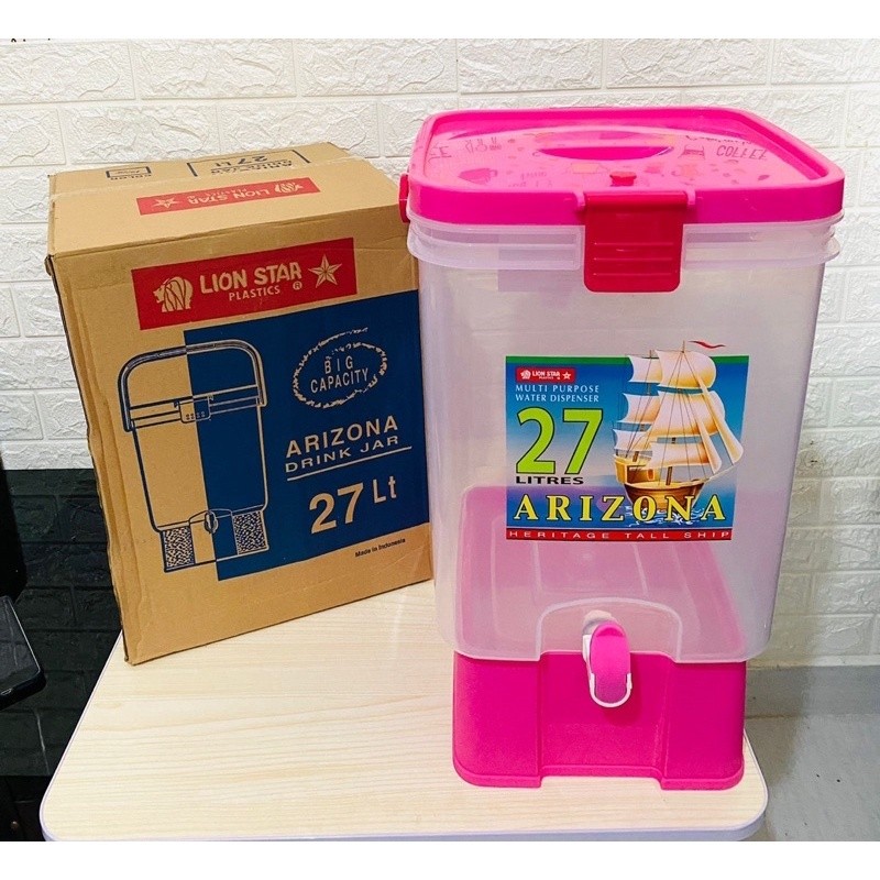 NEW LION STAR- ARIZONA WATER DISPENSER TEMPAT AIR 20-27 LITER / TOPLES AIR / DISPENSER AIR