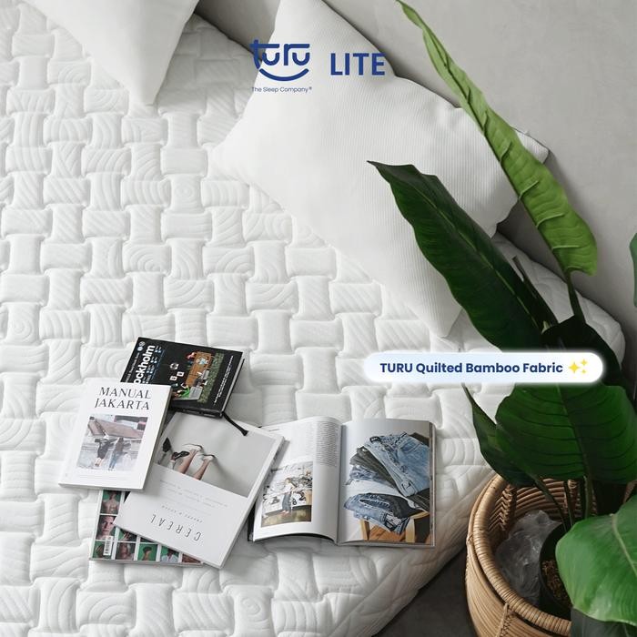 Kasur Base Support Foam TURU LITE ukuran 120x200 (Double) FREE BANTAL