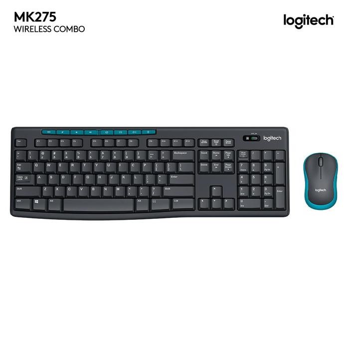 Logitech MK275 Wireless Keyboard Mouse Resmi