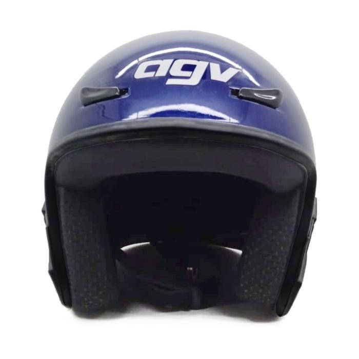Terlaris Helm Agv Half Face Jadul Tali Dd Ring Ongkir Termurah