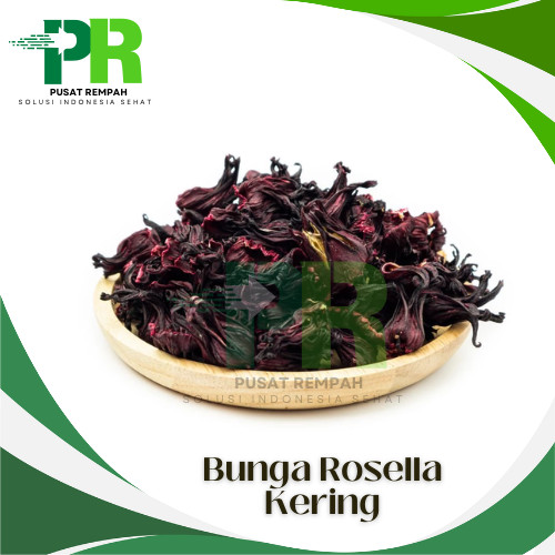 

Bunga Teh Rosella Merah Organik Hibiscus Tea Premium / Bahan Minuman Herbal Bunga Rosella Kering Pusatrempah