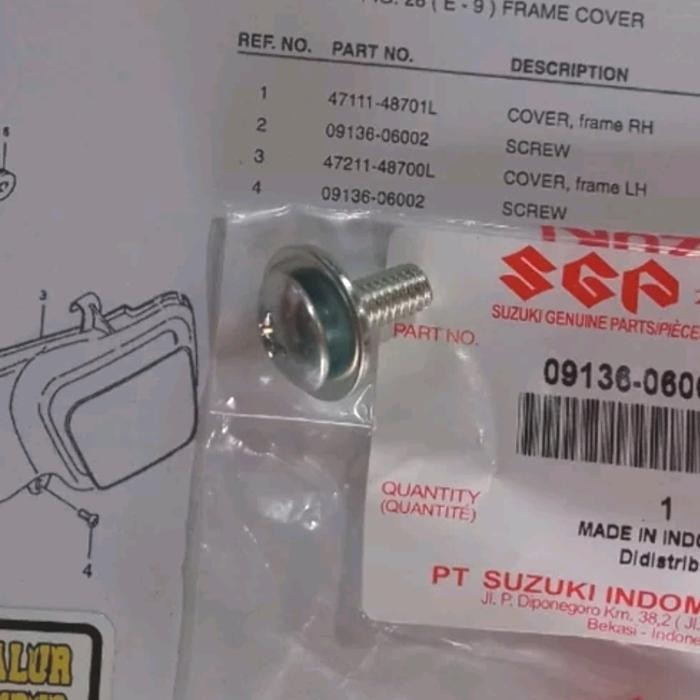 Baut Side Cover Ts125 Baut Side Panel Ts125 Baut Kempol Ts125 Baut Cover Ts125