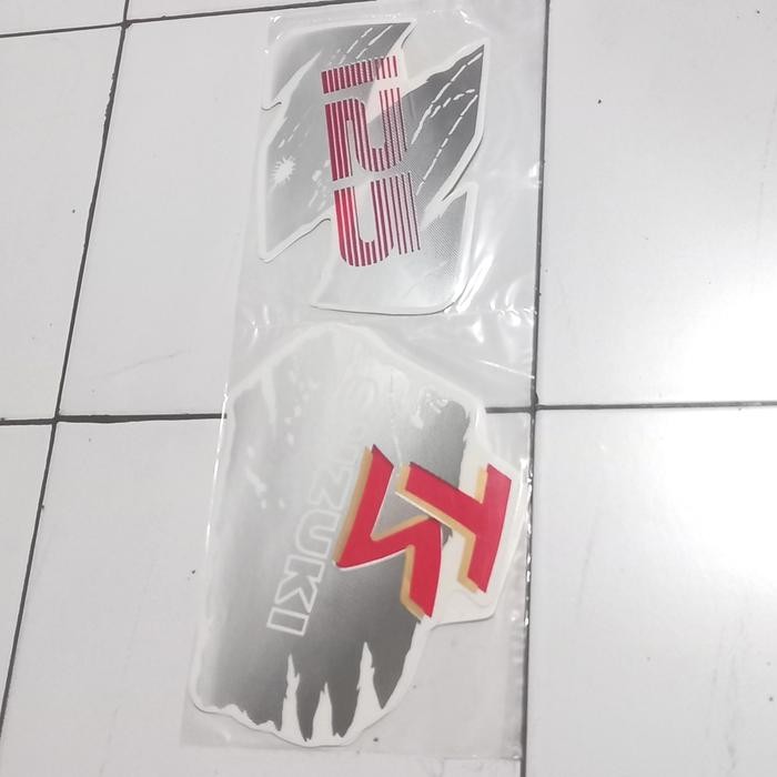 Striping 1993-1994 Er Ts125 Striping Er Silver Ts125 Striping Er Ts125 Stiker Bodi Ts125 Stiker Ts12