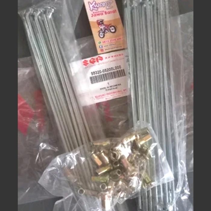 Jari Jari Depan Ts125 Original Ruji Depan Ts125 Jari Depan Ts125 Jari Jari Velg Depan Ts125 Ruji Vel