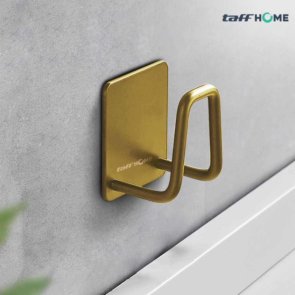 Gantungan Organizer Rak Dapur Stainless Steel-Gold