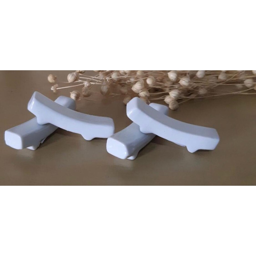 Tatakan sumpit keramik / Chopstick stand - panjang