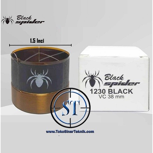 [YE] Spul Spool Voice Coil Speaker Black Spider 12 inch 1230 BLACK / SB1230 12inch VC 38MM (