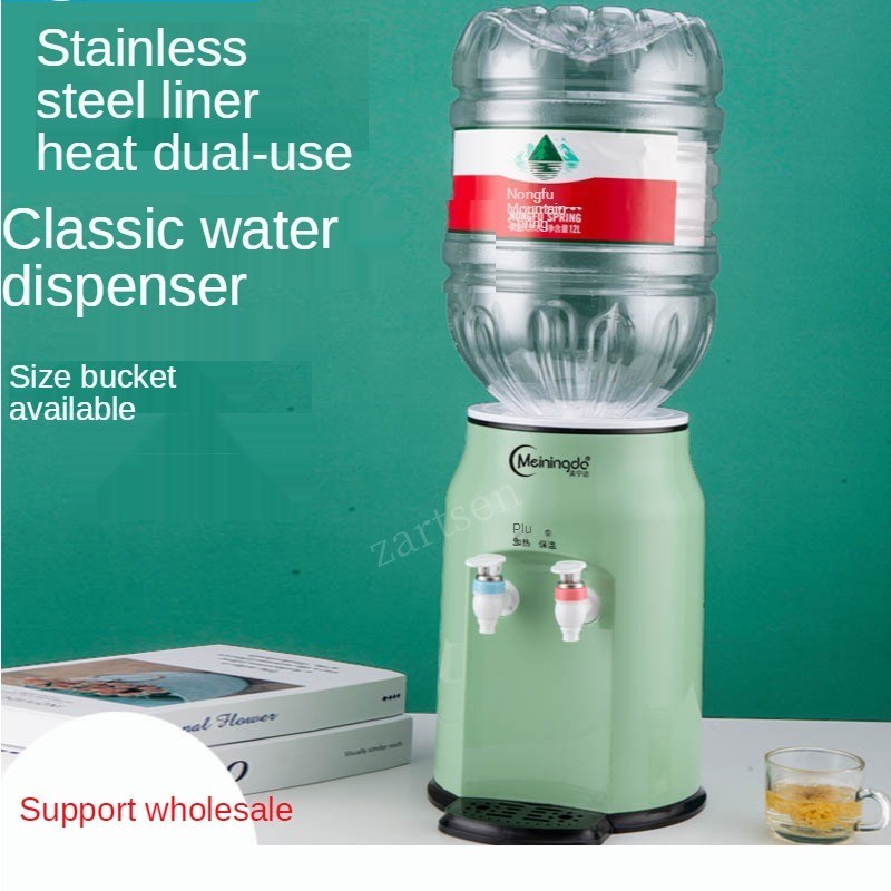 Mesin Minuman Dingin dan Panas Dispenser Air Minum Tempat Air Desktop Alat Perlengkapan Minum Boiler