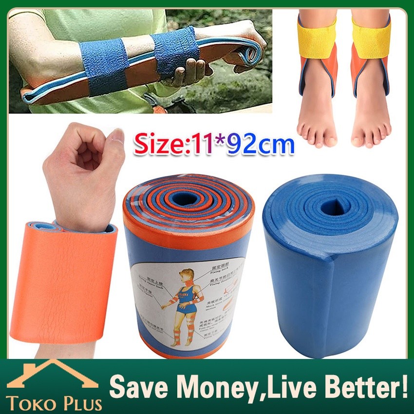 Splint Patah Tulang Flexible Verban Perban Patah Medis Tulang Bidai Splinting Brace Tangan Kaki