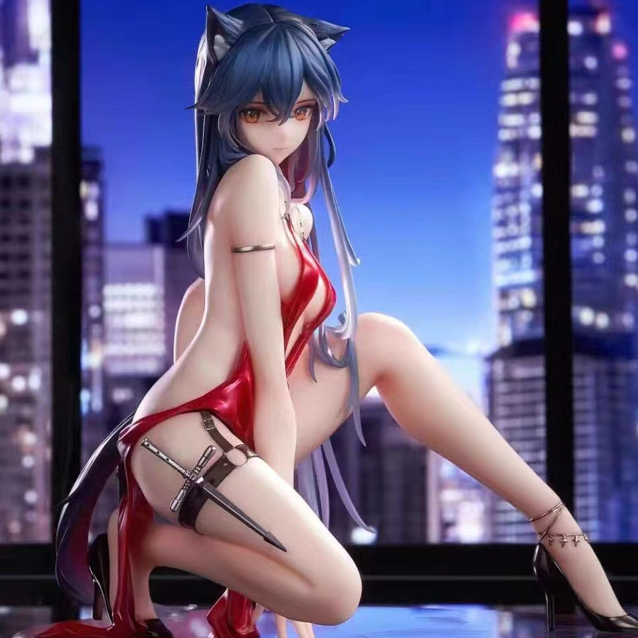 Patung Anime Arknights, Patung Karakter Permainan Texas, Patung Figur Aksi Kartun, Mainan Model Dapa