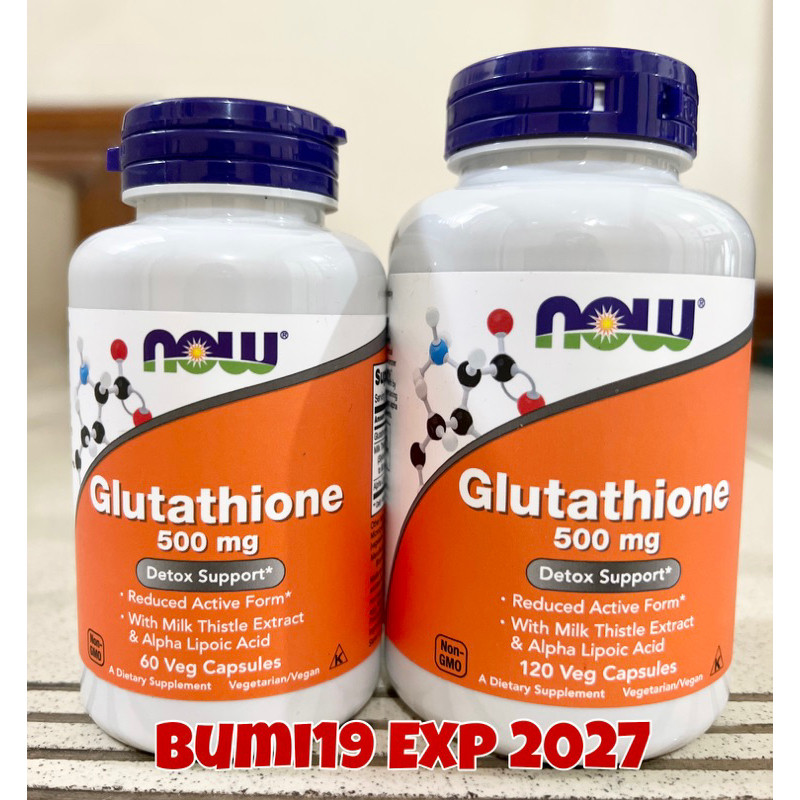 Glutathione 500mg NOW