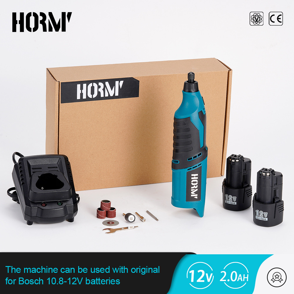 Penggiling Tanpa Kabel Elektrik Bor Mini Pena Ukir Dapat Disesuaikan Alat Putar Daya Pemotong Pemole