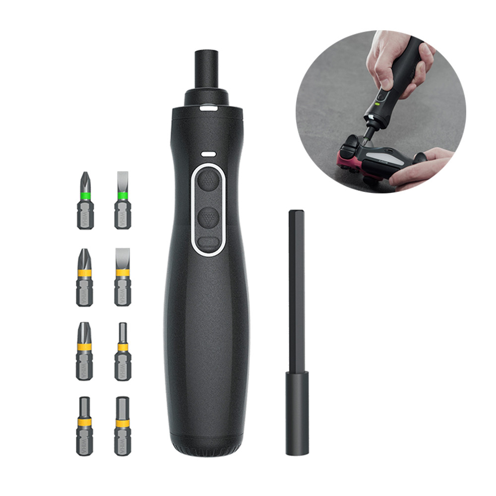 Kit Obeng Listrik  Wiha Zu Hause dengan 8 Bit Batch Yang Sangat Cocok Set Obeng Listrik Manual dan O