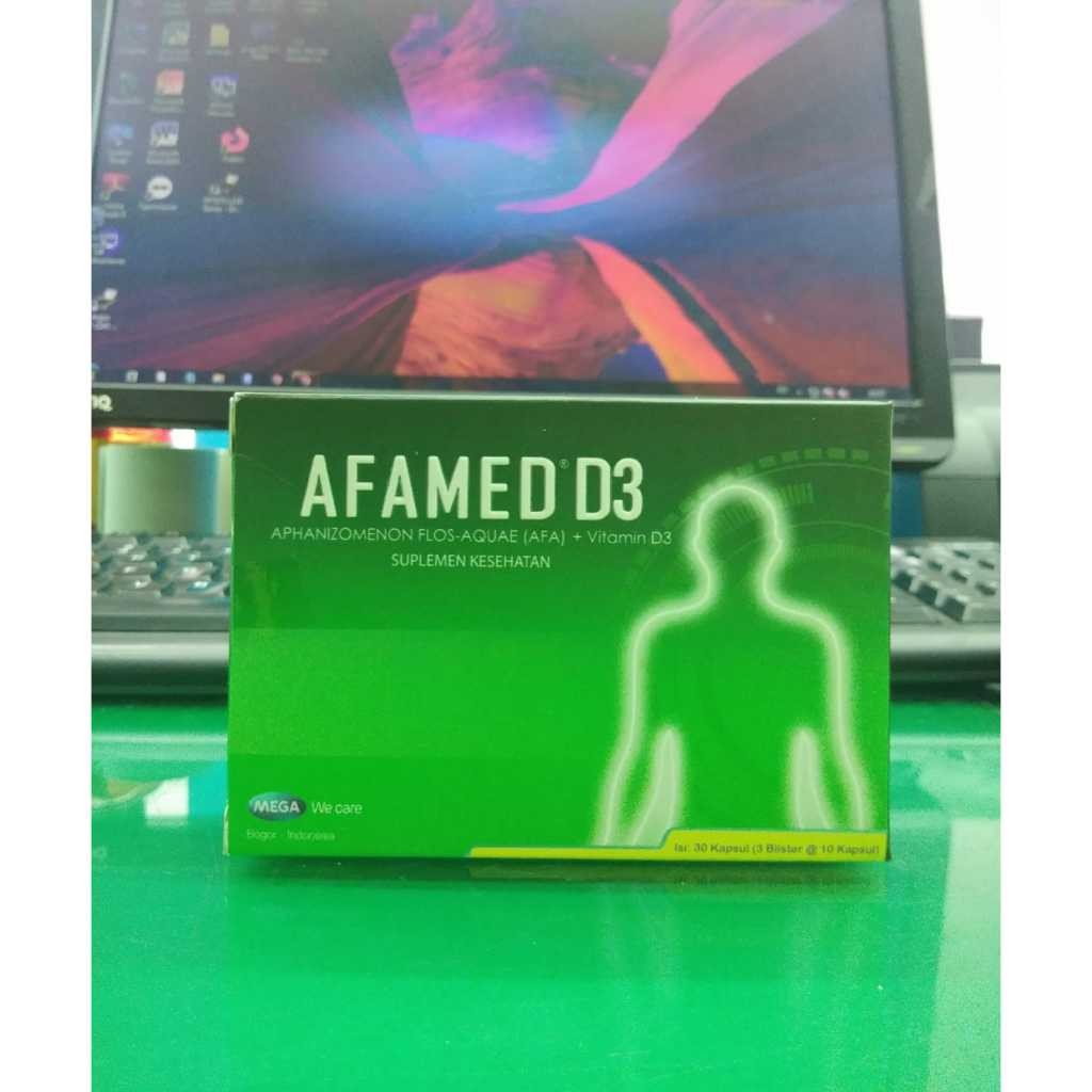 AFAMED D3 1 BOX ISI 30 KAPSUL - KESEHATAN