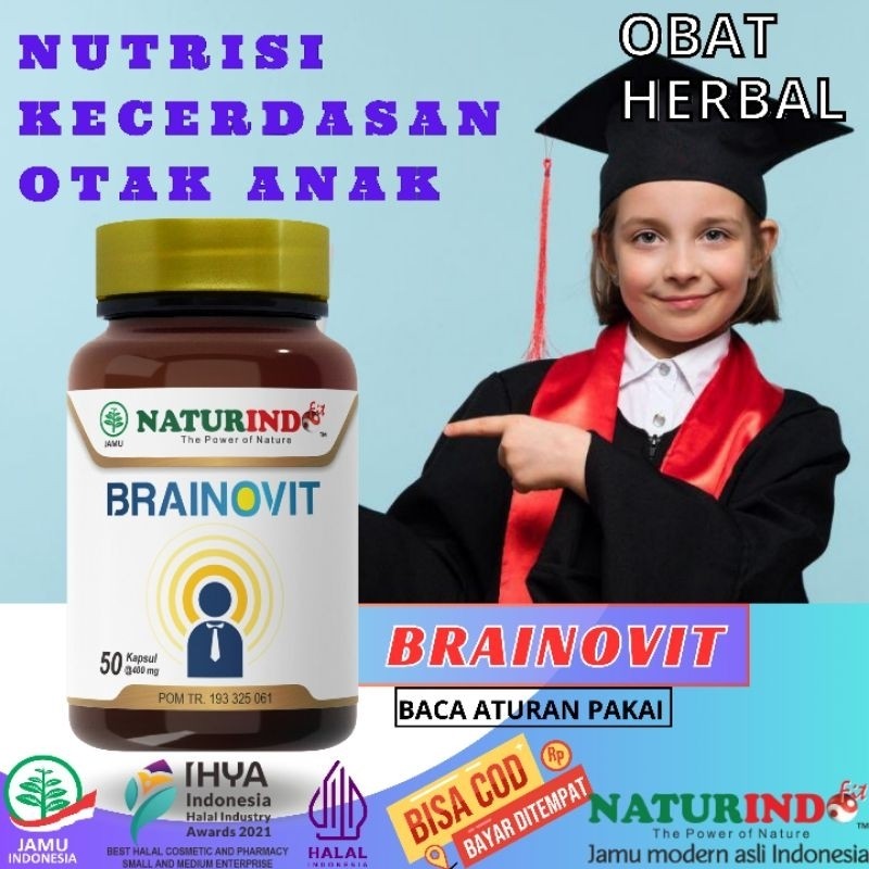 Obat Herbal Nutrisi Daya Ingat Konsentrasi Fokus Vitamin Otak Anak Cerdas Autis Hiperaktif Epilepsi