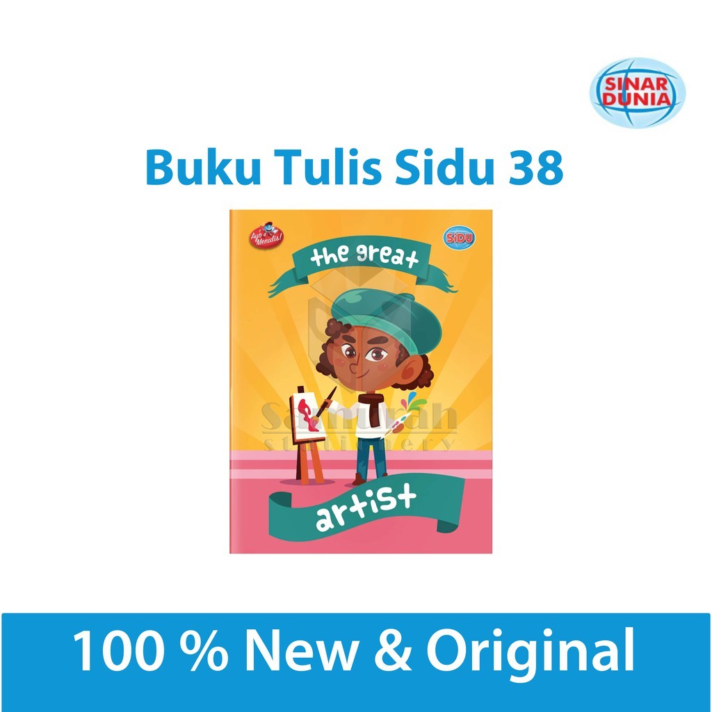 

Buku Tulis Sidu 38 Lbr / Buku Tulis Sinar Dunia 38 Lembar / Buku 38lbr / Buku Tulis Termurah 38 Sidu