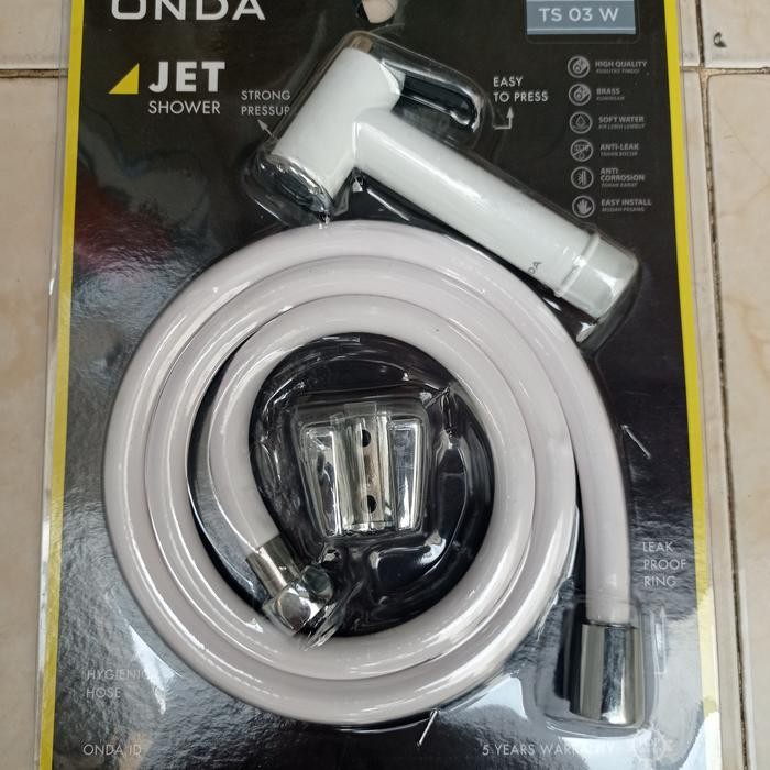 jet shower closet putih/jet shower onda