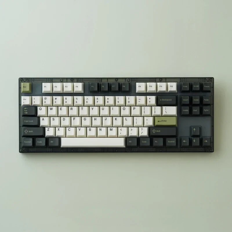 Transition Lite Keyboard Kit Custom 87layout  PC VIA Hot-swap RGB Single Mode Wired Mechanical Keybo