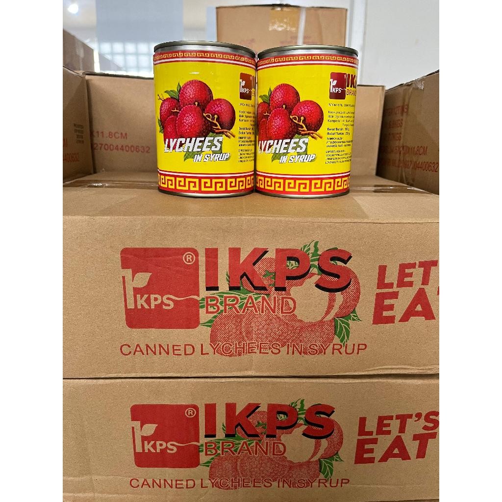

Lychees In Syrup / Leci Kaleng IKPS 12pcs (DUS)