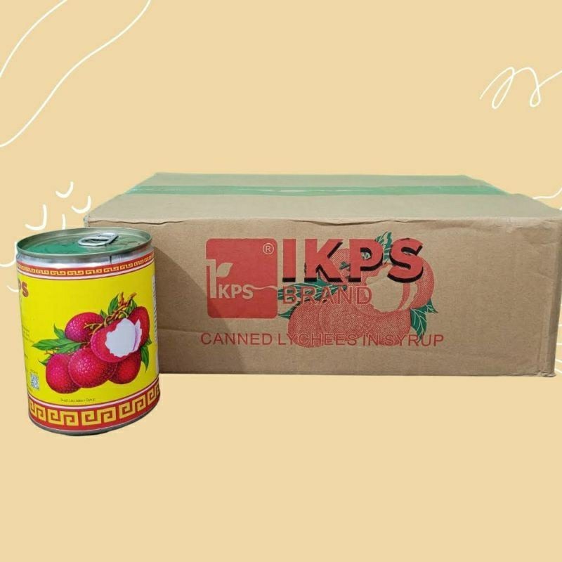 

IKPS nd Lychees In Syrup Isi 12Pcs x 567Gr ( Buah Leci Kaleng IKPS ) Pengiriman Expedisi