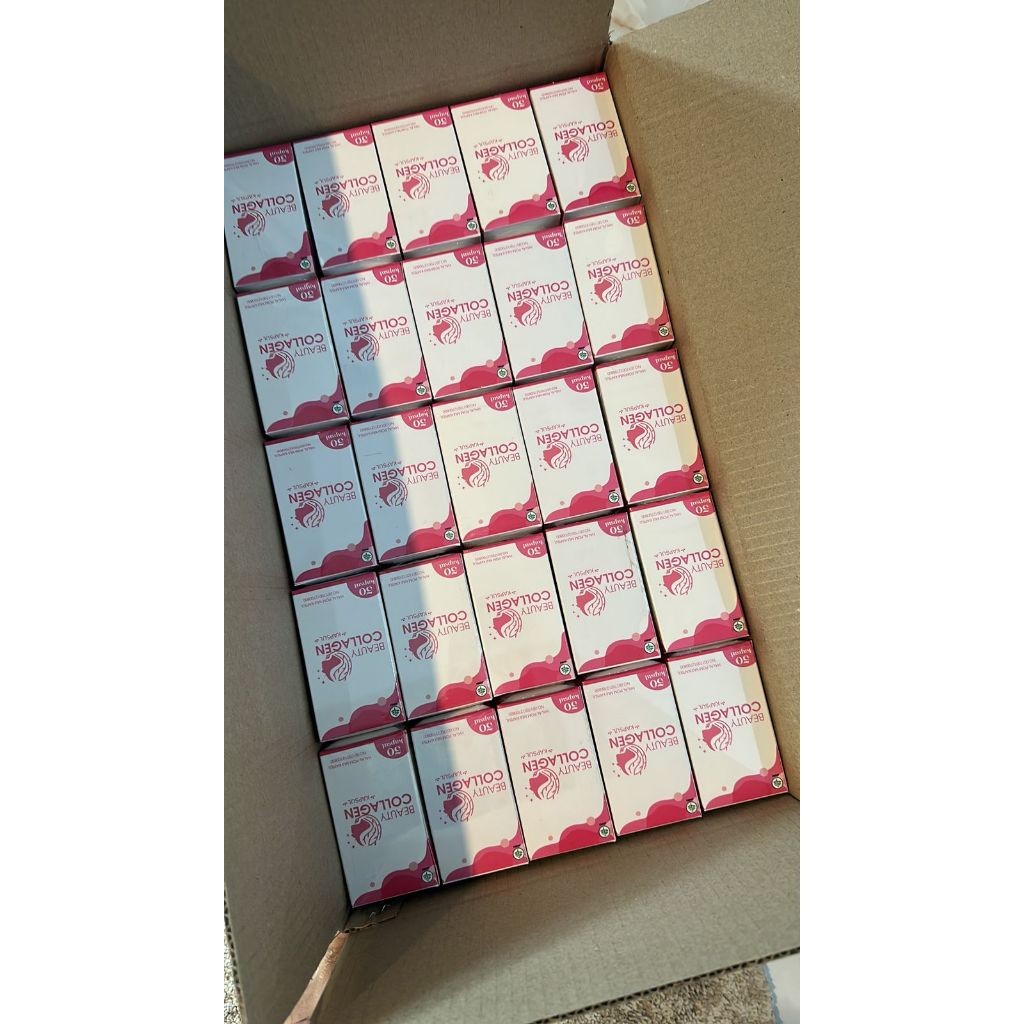 Beeauty Glow Kolagen/Collagen Pemutih Badan Cepat Premium Collagen kapsul kulit kenyal 50 kapsul